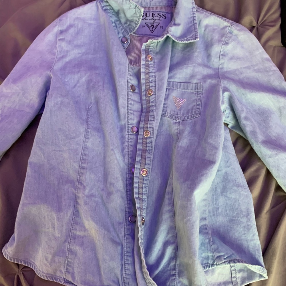 guess buttoned shirt